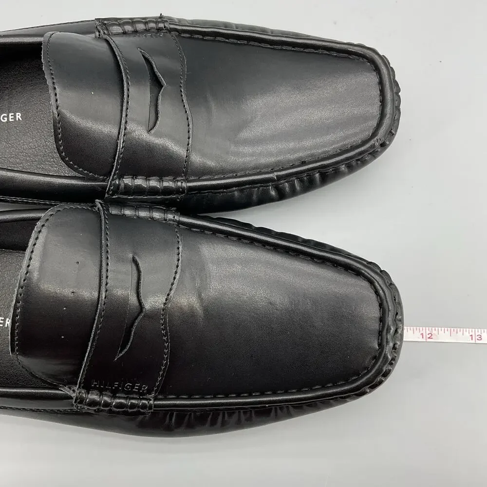 NEW Tommy Hilfiger Men’s Amile Loafers Black Size 9.5M